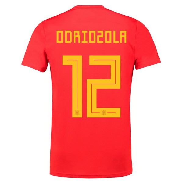 Camiseta España 1ª Odriozola 2018 Rojo